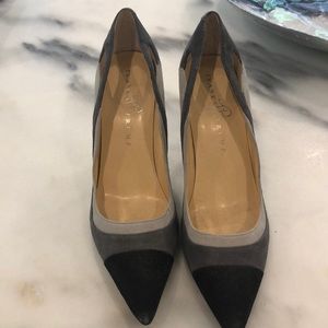 Ivanka Trump Suede Heels